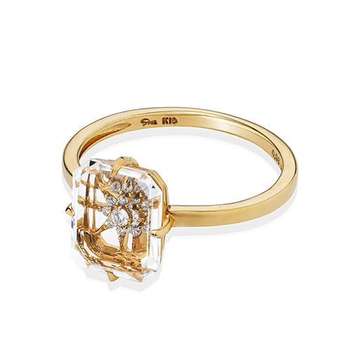 REFLECT ON LIGHT RING(1ZR1252)K18 リング｜スタージュエリー公式