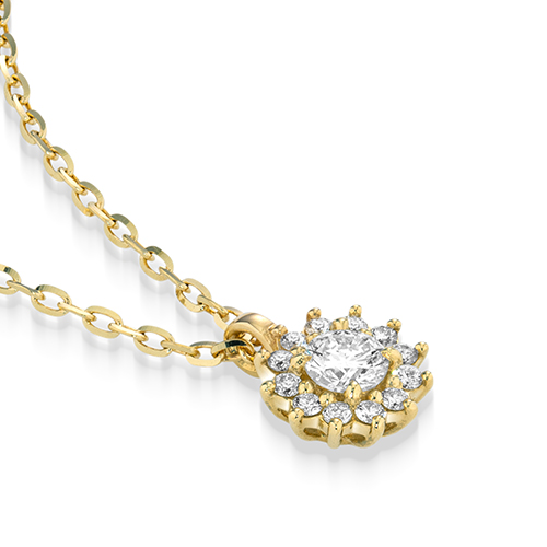 GARDEN HALO NECKLACE(2ZN2488)K18 ネックレス｜スタージュエリー公式