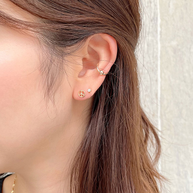 イヤーカフGIRL'S SMILE EAR CUFF(2JE7057)STAR JEWELRY GIRL (スター