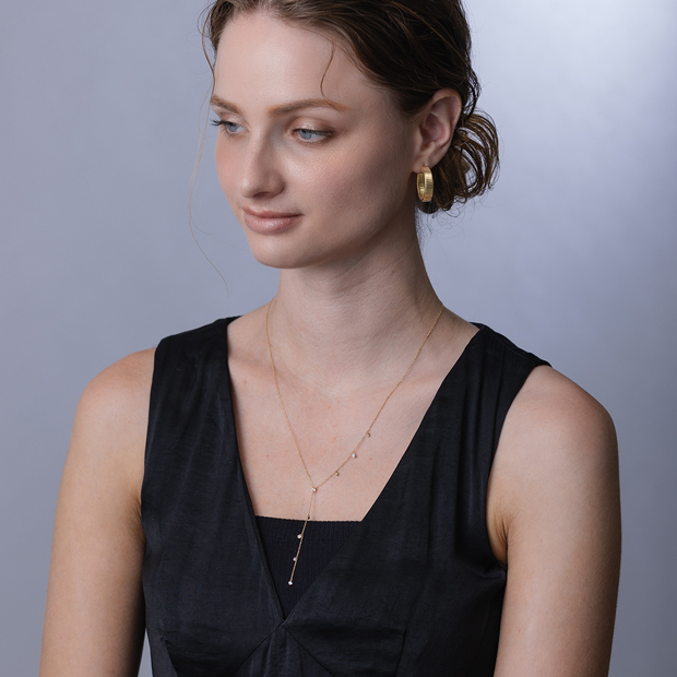 DEW DROPS NECKLACE(2JN1134)K10 ネックレス｜スタージュエリー