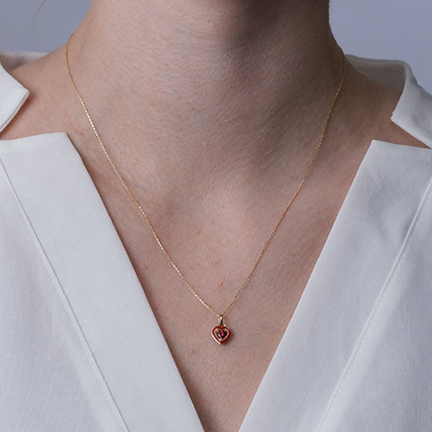 COLOR ON COLORS CHARM(Poppy Red)(2JC0137)K10 チャーム｜スター