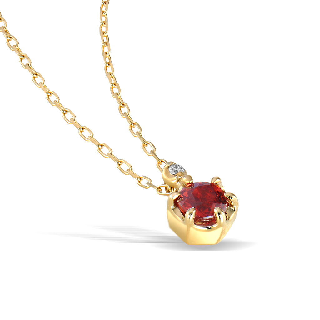 ネックレスGARNET NECKLACE(2JN7357)STAR JEWELRY GIRL (スター