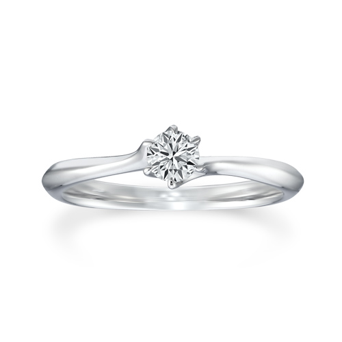 【2024秋冬新作】 Stream Setting」ENGAGEMENT RING(1PR0090)Pt950 指輪