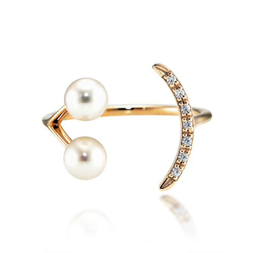 PEARL GIRL'S SMILE RING(2JR7041)STAR JEWELRY GIRL (スタージュエリ 