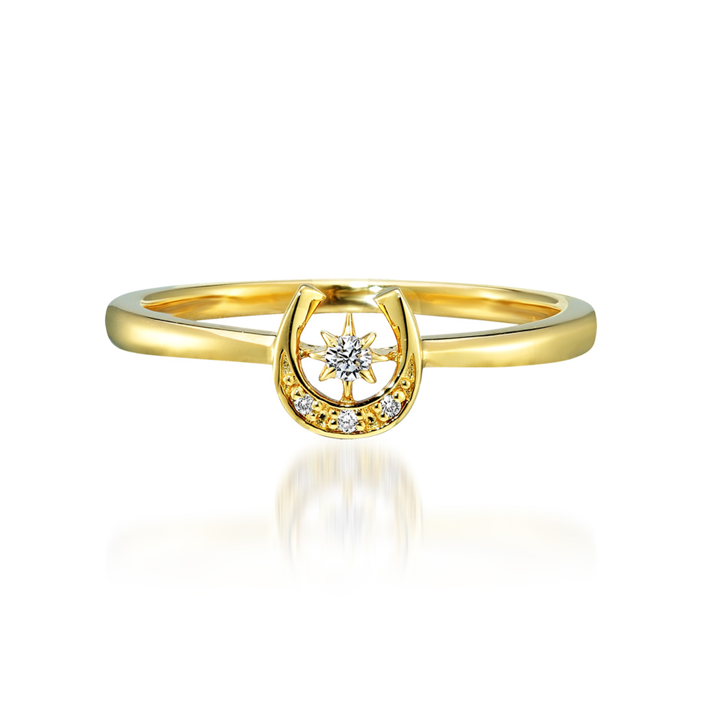 リングDIAMOND HORSESHOE RING(2ZR1522)｜スタージュエリー公式 