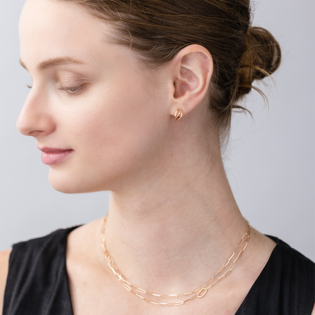 MINI HOOP EARRINGS(2JE0195)K10 イヤリング｜スタージュエリー公式 