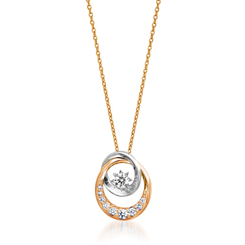 ネックレスTWO UNIVERSE DIAMOND NECKLACE(1ZN1022)｜スタージュエリー