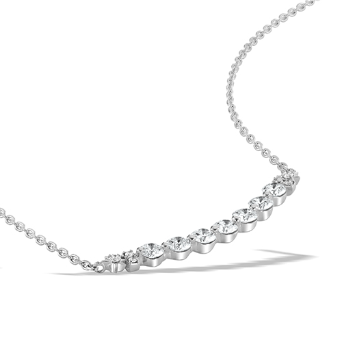 DIAMOND NECKLACE(1XN0756)Pt950 ネックレス｜スタージュエリー