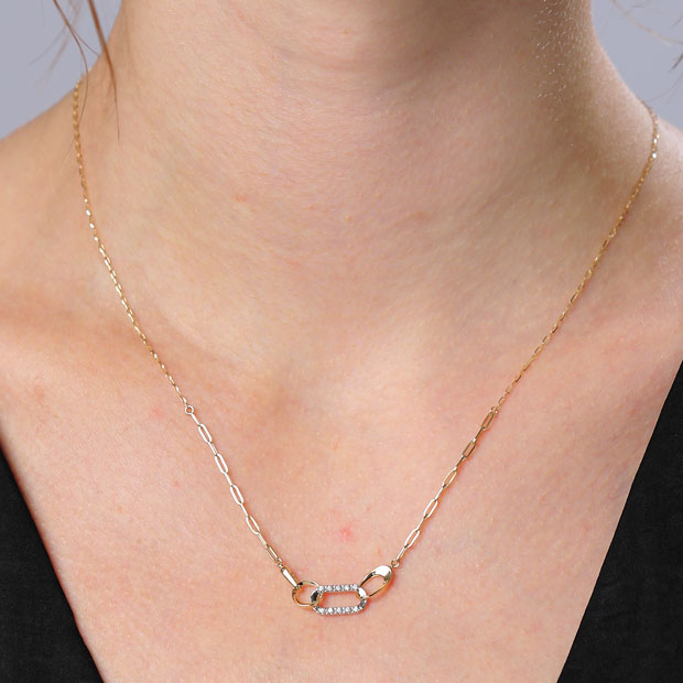 ネックレスDIAMOND LINKS NECKLACE(1ZN1095)|スタージュエリー公式