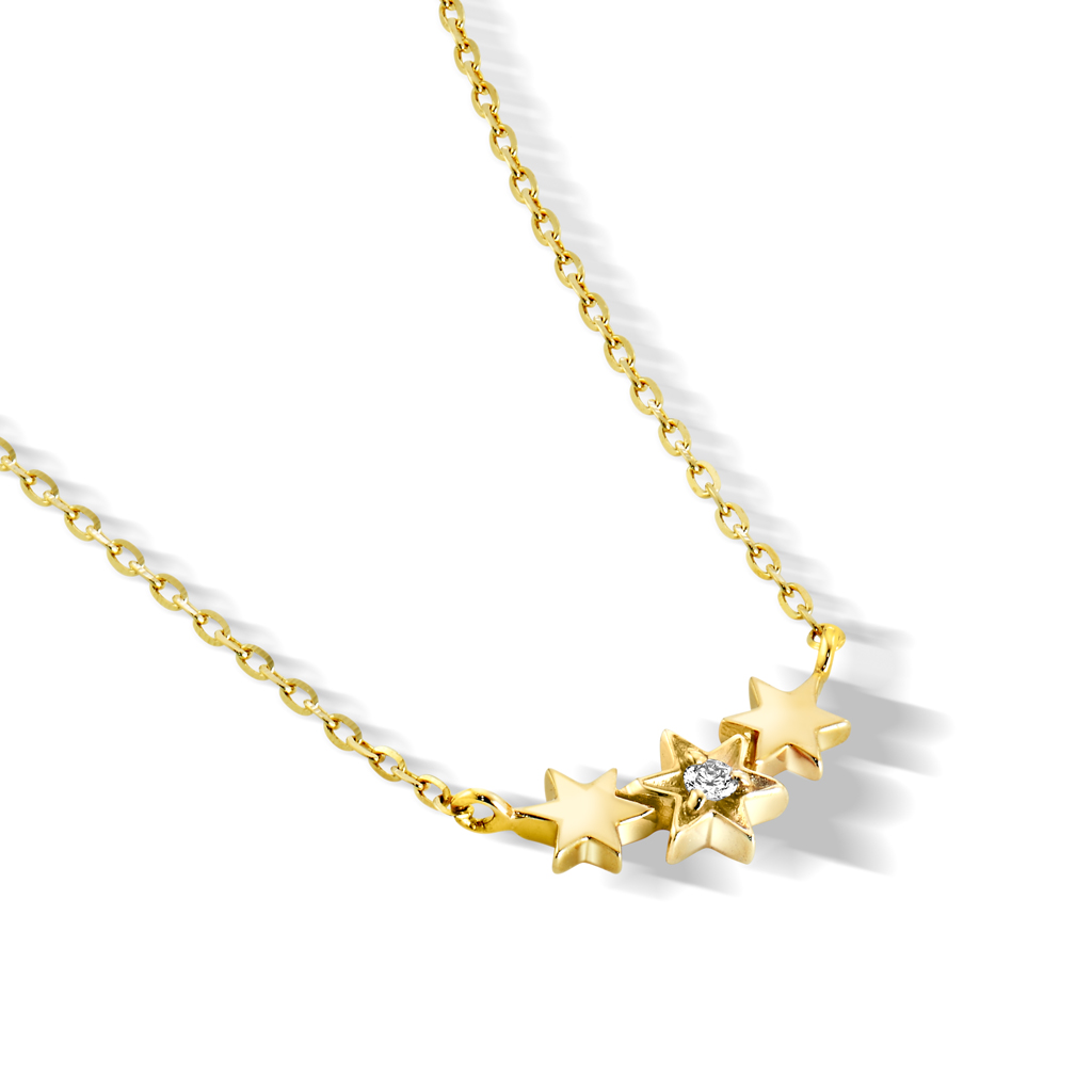 GIRL'S STAR NECKLACE(2JN7346)STAR JEWELRY GIRL (スタージュエリ