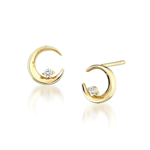 ピアスDIAMOND MOONLIGHT PIERCED EARRINGS(2ZP1081)｜スター