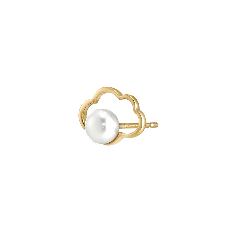 PEARL CLOUD PIERCED EARRING(2JP7795)STAR JEWELRY GIRL (スター
