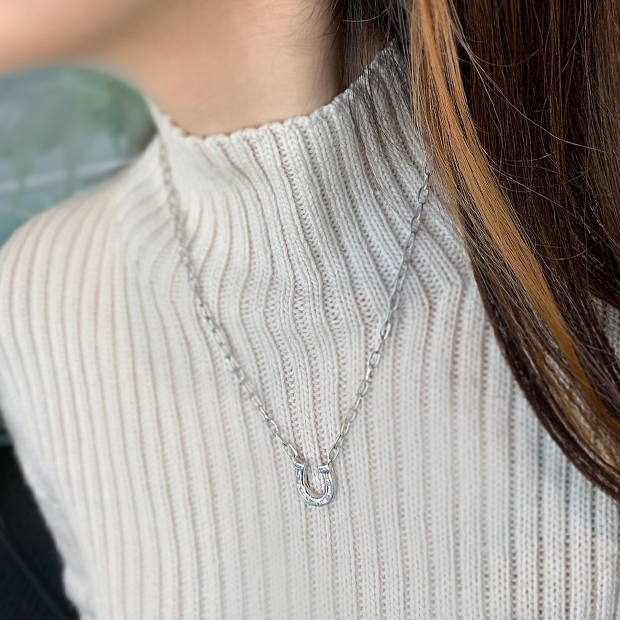 ネックレス HORSESHOE NECKLACE(2SN7045)STAR JEWELRY GIRL (スター