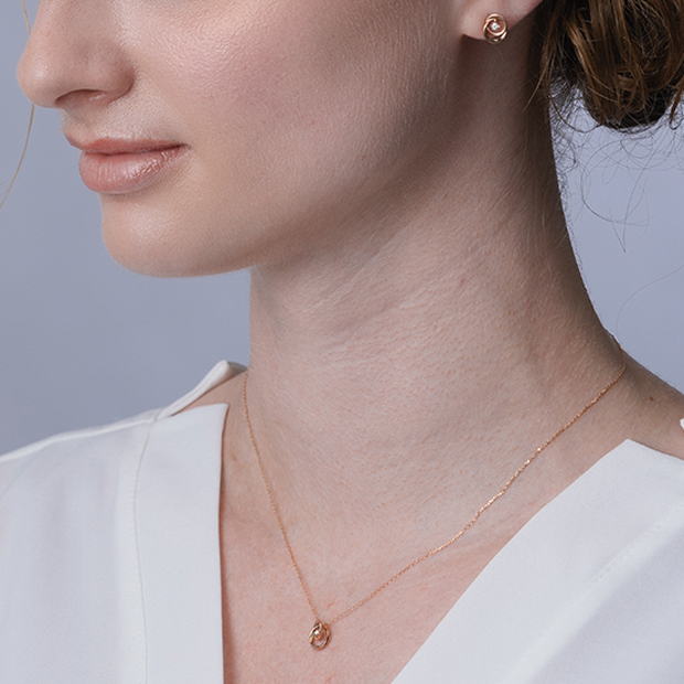 スタージュエリーTWO UNIVERSE K18ダイヤ　ネックレス TWO UNIVERSE DIAMOND NECKLACE(2SN1627)SV925 ネックレス