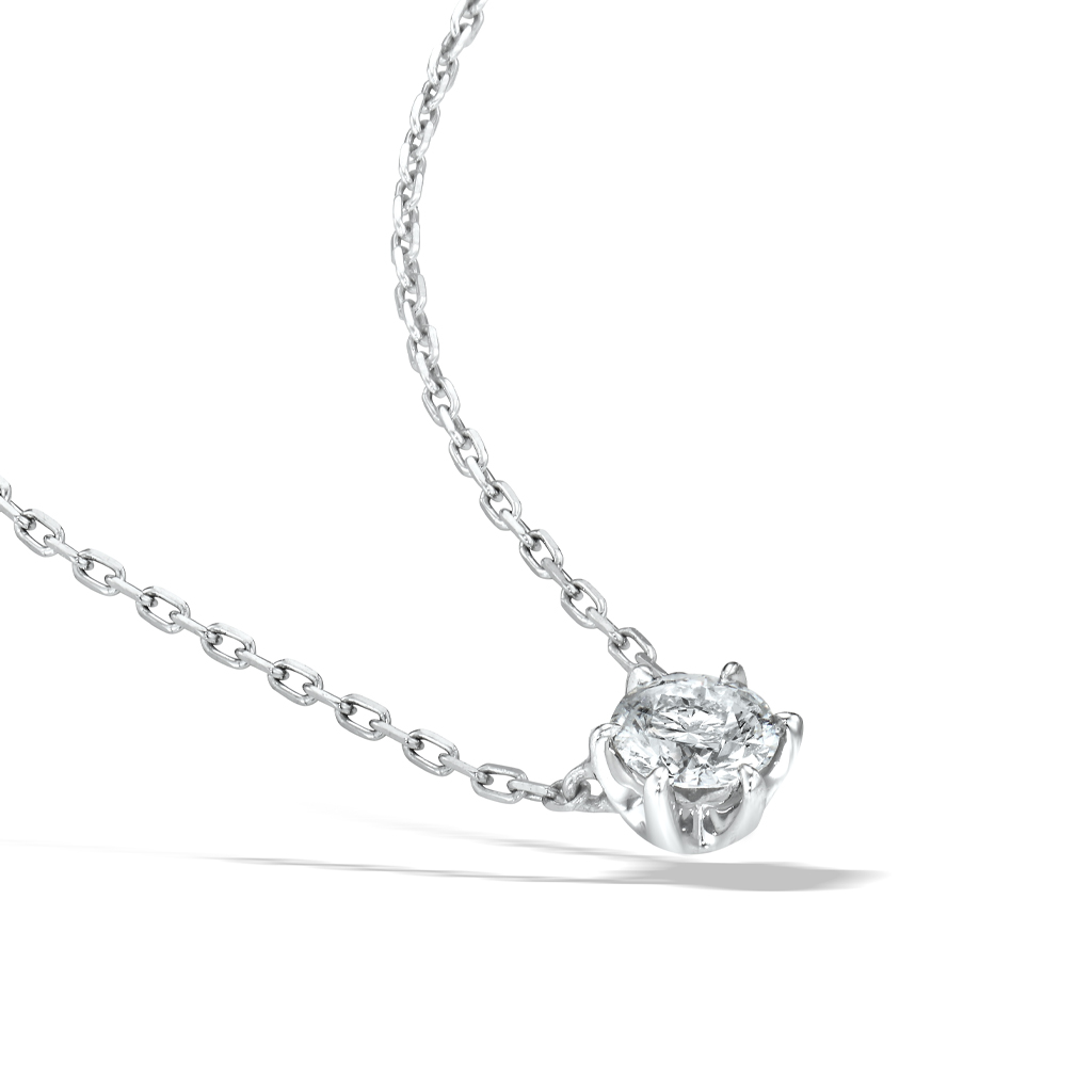 ネックレスSTREAM SETTING DIAMOND NECKLACE 0.1ct(2XN0423)｜スター ...