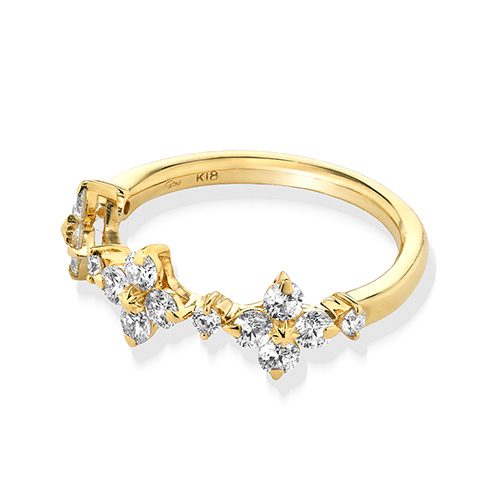 BRIGHTEST STAR RING(1ZR1251)K18 リング｜スタージュエリー公式