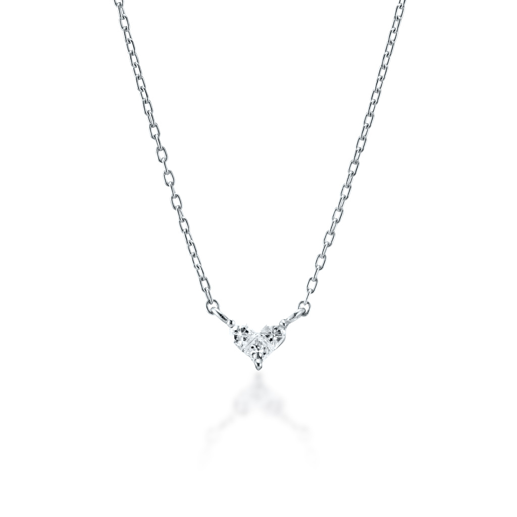 ネックレスMYSTERIOUS HEART DIAMOND NECKLACE 0.08ct(1XN0771 