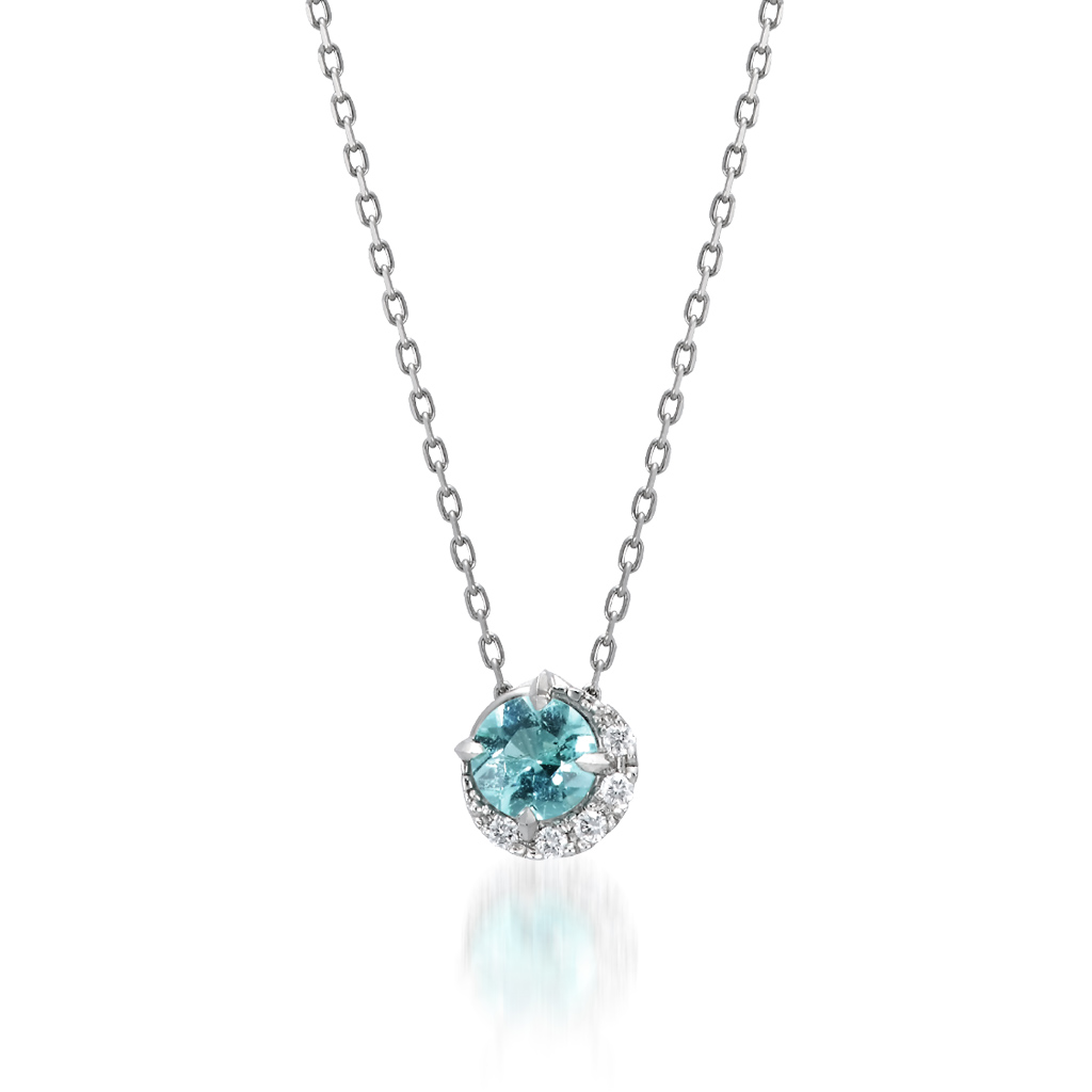 ネックレスPOWER ON THE MOON PARAIBA TOURMALINE NECKLACE(1XN0698