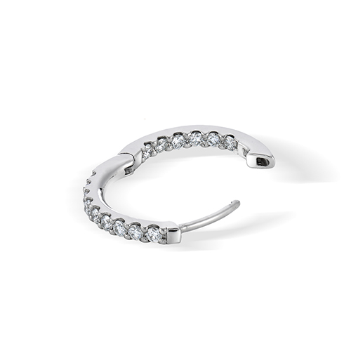CLICK HOOP PIERCED EARRINGS(S)(1XP0398)Pt950 ピアス｜スター