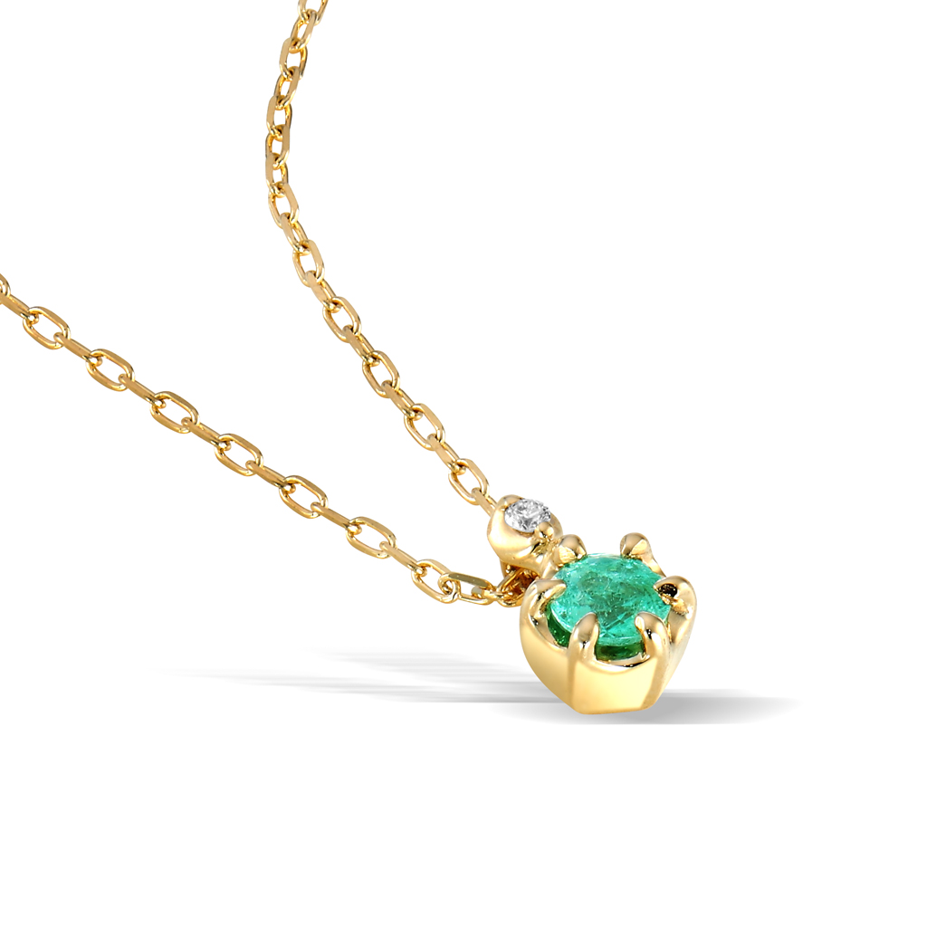 ネックレスEMERALD NECKLACE(2JN7360)STAR JEWELRY GIRL (スター