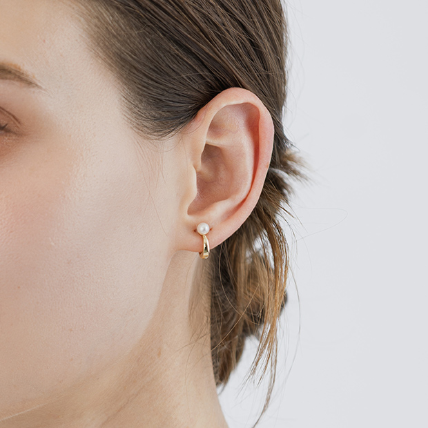 PEARL CLIP EARRINGS(2JE0208)K10 イヤリング｜スタージュエリー公式