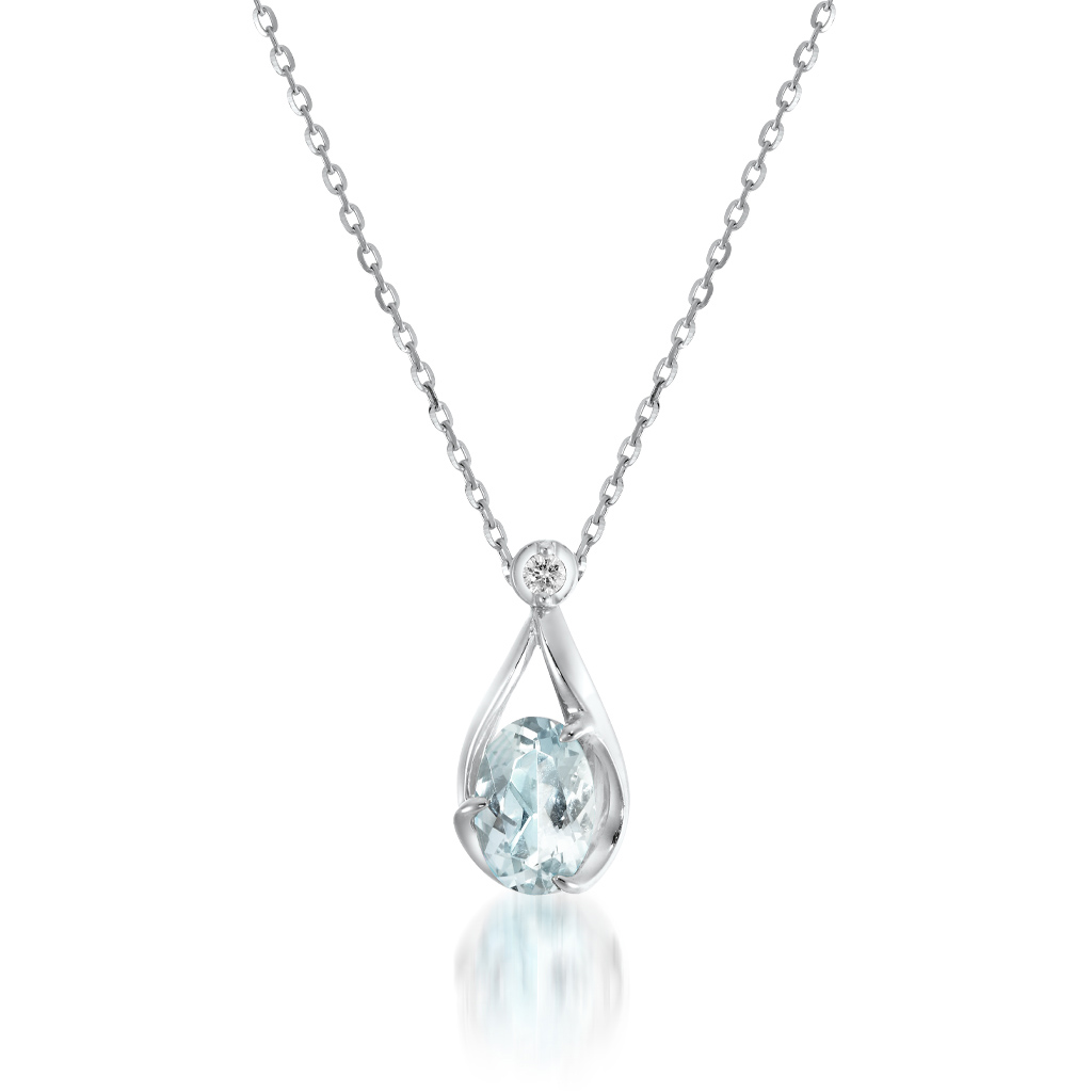 ネックレスAQUAMARINE NECKLACE(2JN0947)｜スタージュエリー公式