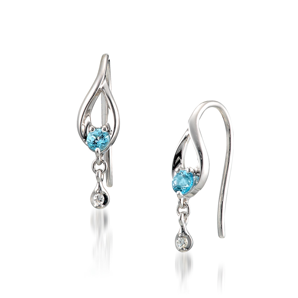 ピアスFLOWER DEW PIERCED EARRINGS(2JP0463)｜スタージュエリー公式 ...