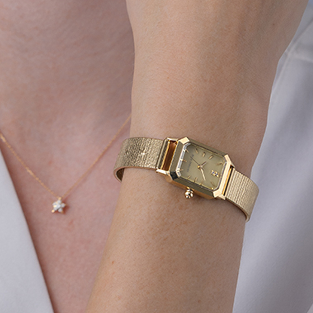 STAR MESH BAND WATCH(2SW1111)STEEL ウォッチ｜スタージュエリー公式