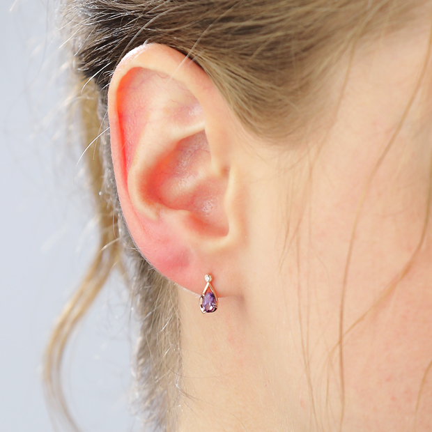 ピアスAMETHYST PIERCED EARRINGS(2JP0871)｜スタージュエリー公式 ...