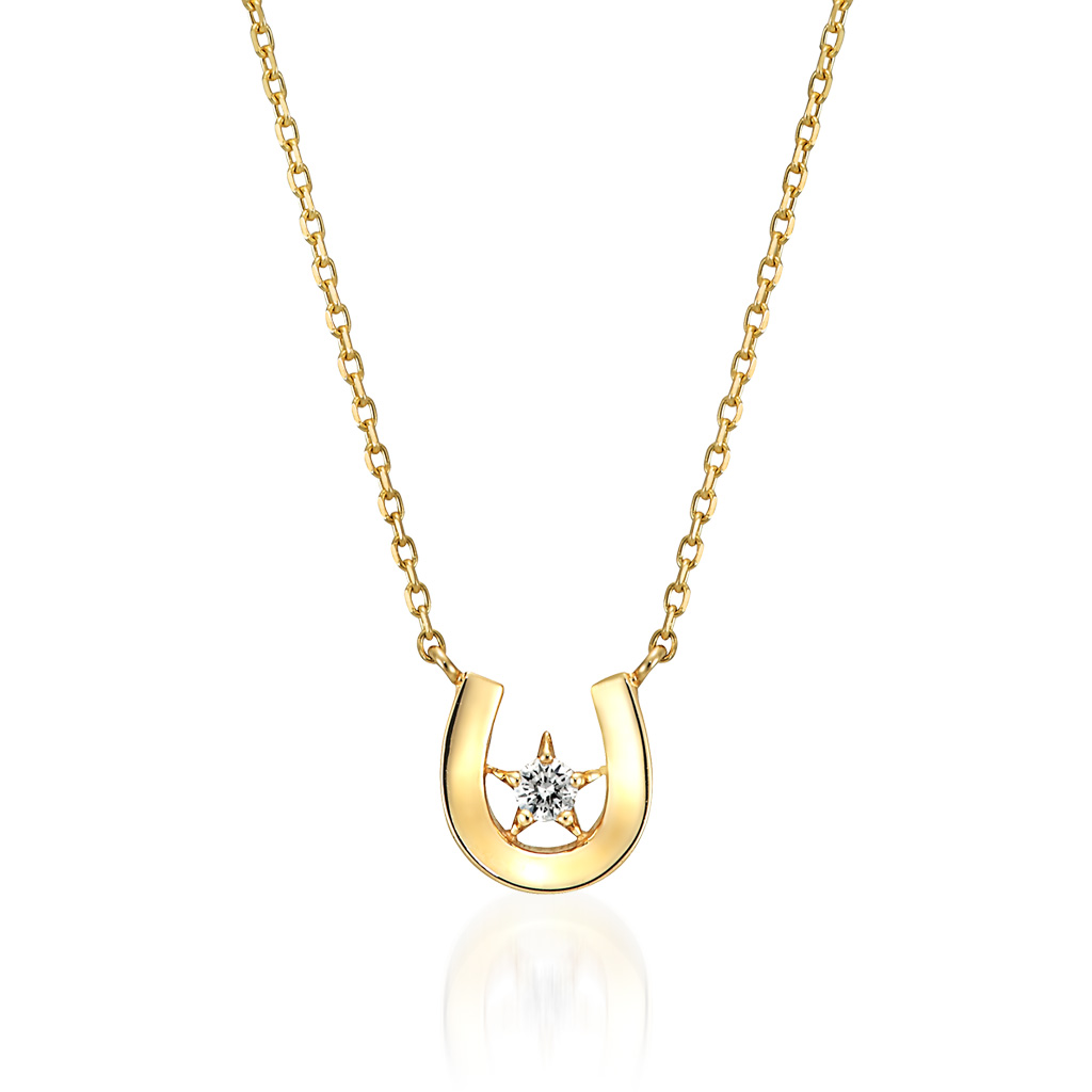 ネックレスDIAMOND HORSESHOE NECKLACE(2JN0805)｜スタージュエリー