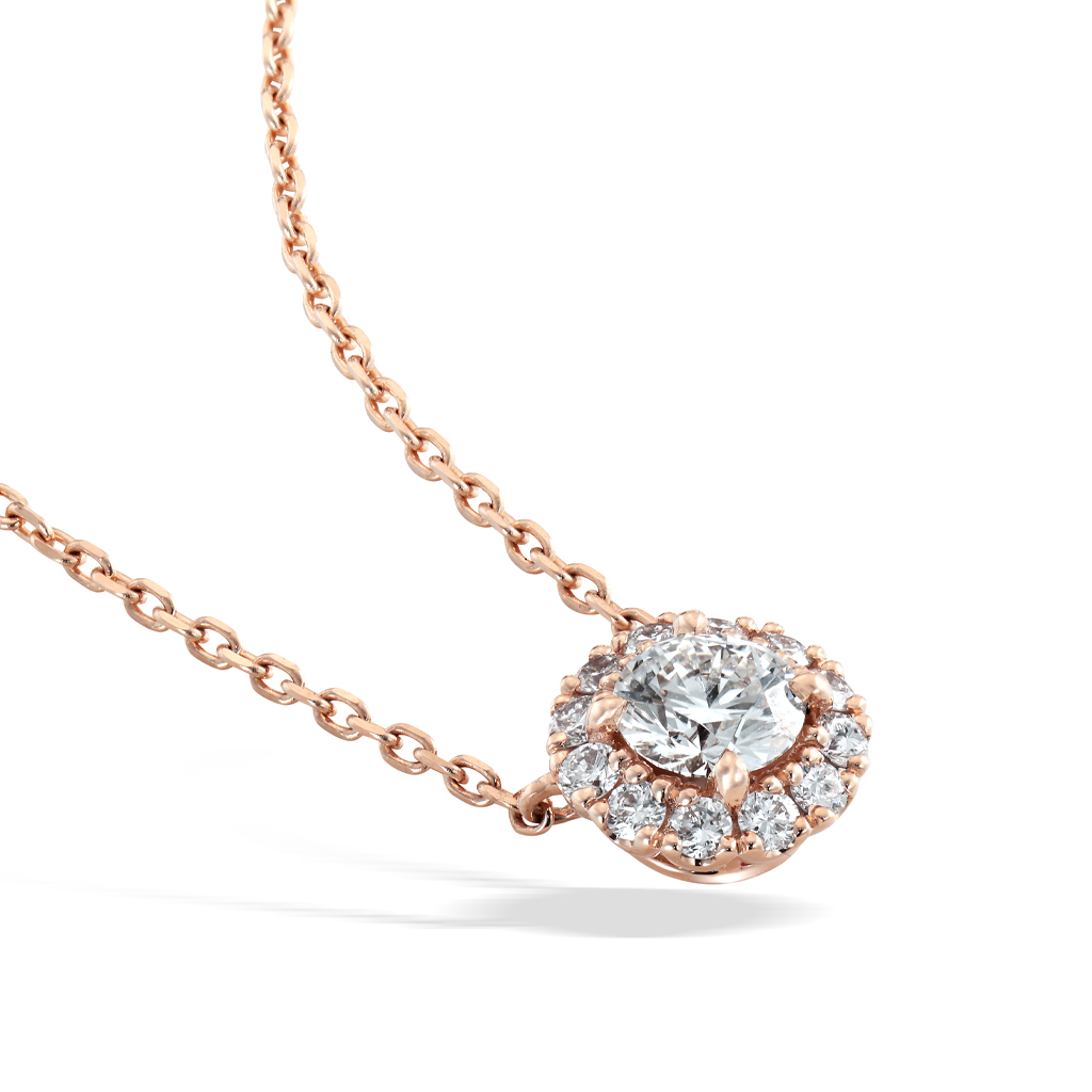 ネックレスDIAMOND HALO NECKLACE(M)(1ZN1079)｜スタージュエリー公式