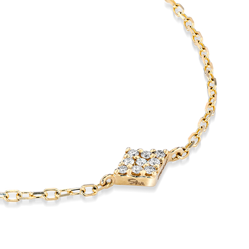 STAR JEWELRY GIRL K10 DIAMOND SKINNYブレス DIAMOND SKINNY BRACELET(2JU0362)K10 ブレスレット｜スタージュエリー