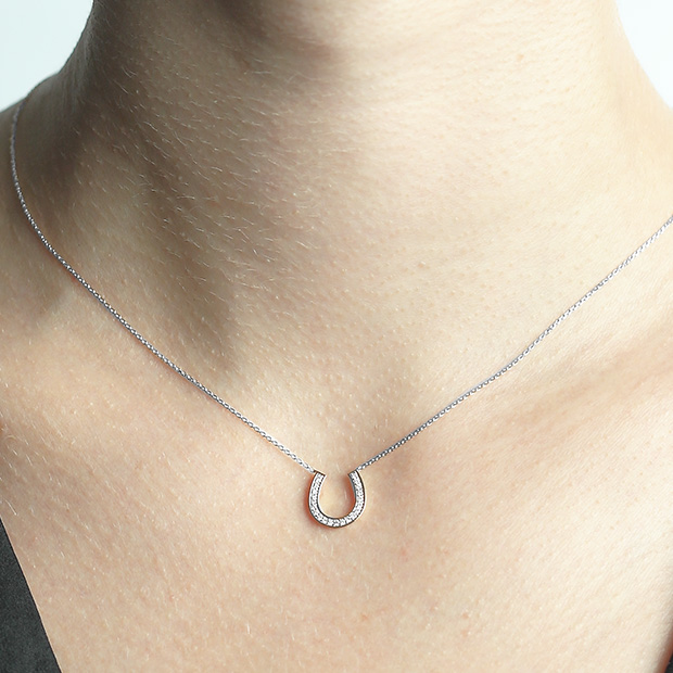 ネックレスDIAMOND HORSESHOE NECKLACE(2XN0418)|スタージュエリー