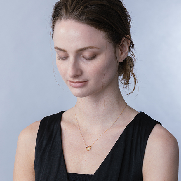 WAXING MOON NECKLACE(1ZN1156)K18 ネックレス｜スタージュエリー公式