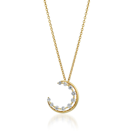 ネックレスDIAMOND MOONLIGHT NECKLACE(1ZN1056)｜スタージュエリー