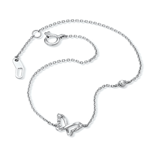 INFINITE BUTTERFLY BRACELET(2XU0133)Pt950 ブレスレット