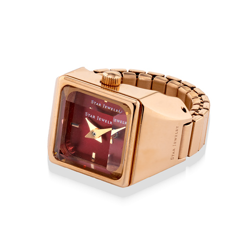 チャリティプログラム】TIME FOR PEACE WATCH RING(S/レッド)(2SW1117