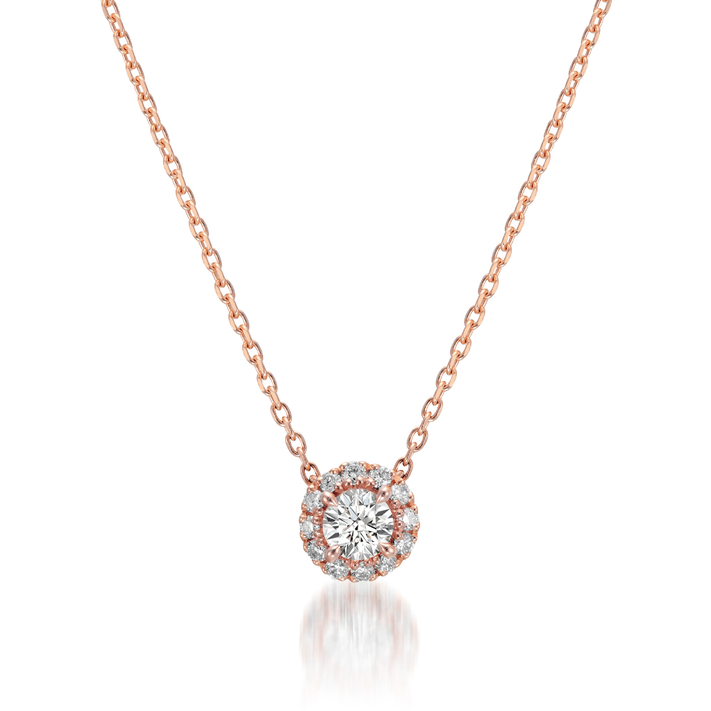 ネックレスDIAMOND HALO NECKLACE(S)(2ZN2402)｜スタージュエリー公式