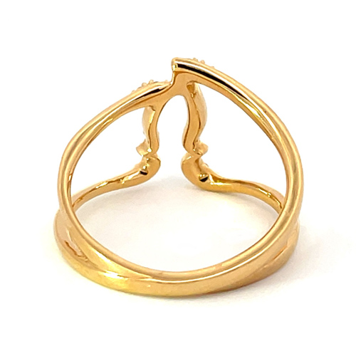 ファッション 通販 INFINITE BUTTERFLY DIAMOND RING(1ZR1219)K18 リング｜スター アクセサリー