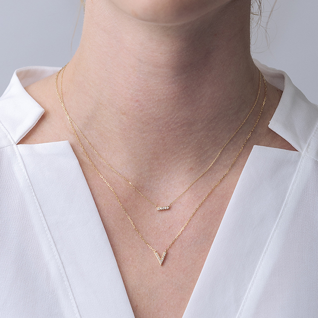k10 ネックレストップ K10トパーズ／ダイヤモンドネックレス｜ネックレス｜ノジェス