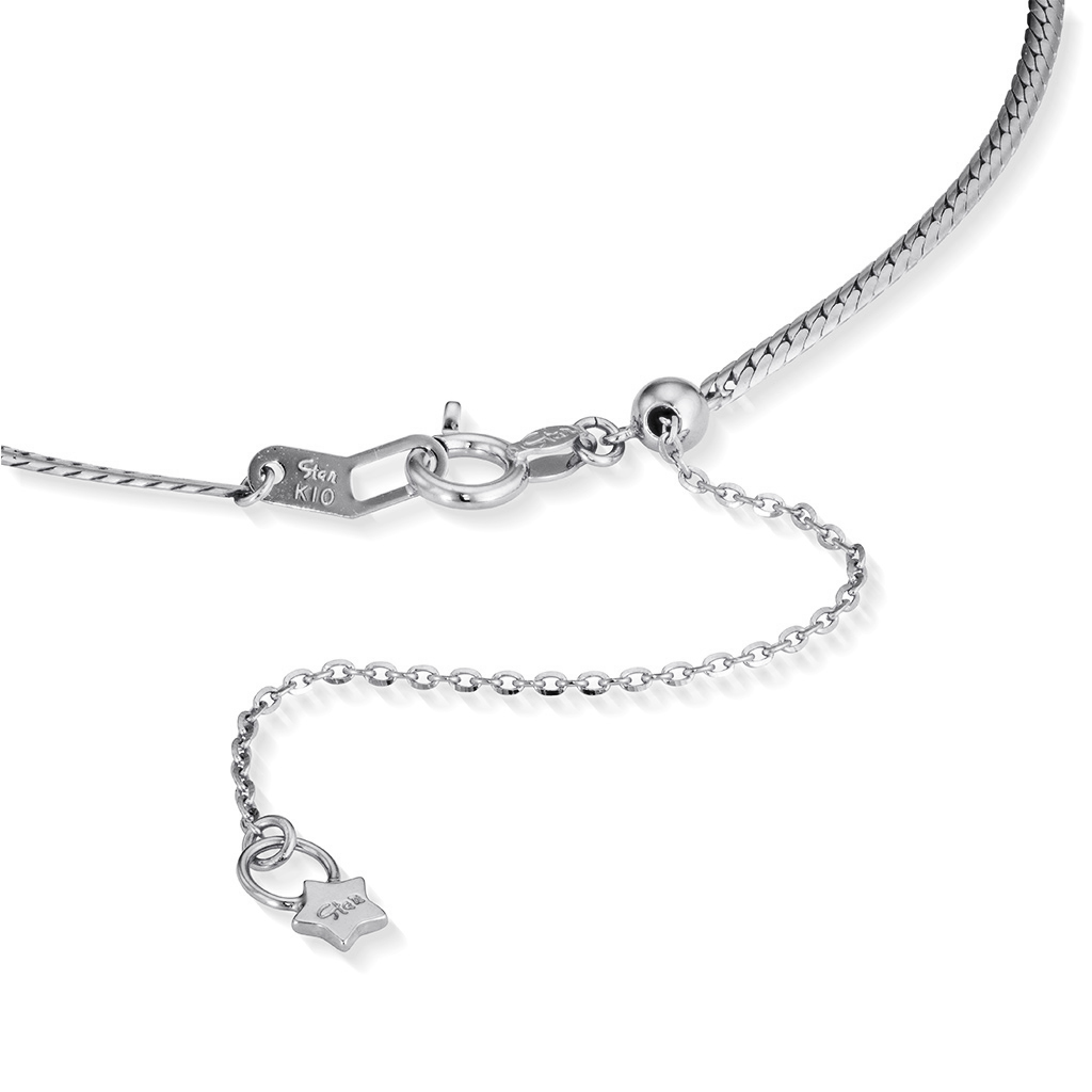 ROUND HERRINGBONE CHAIN 50cm(2JK0246)K10 チェイン｜スター