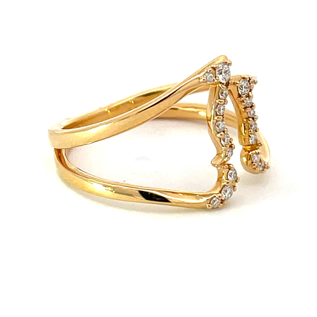 リング(通常サイズ)INFINITE BUTTERFLY DIAMOND RING(1ZR1219)|スター