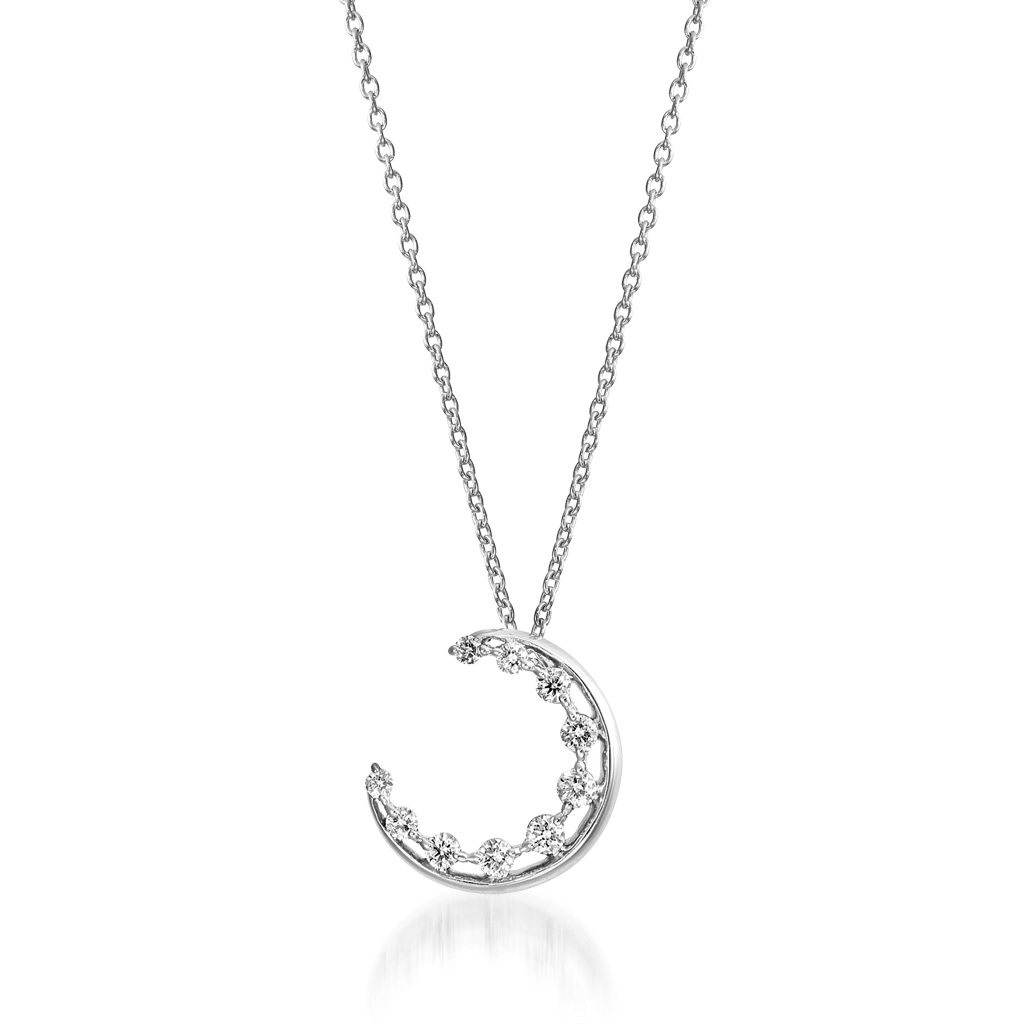 ネックレスDIAMOND MOONLIGHT NECKLACE(1ZN1057)｜スタージュエリー ...