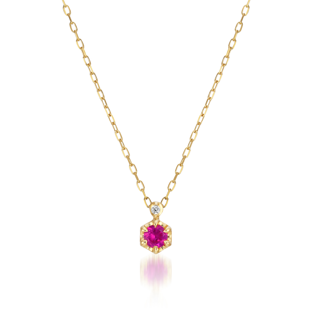 ネックレスRUBY NECKLACE(2JN7361)STAR JEWELRY GIRL (スタージュエリ
