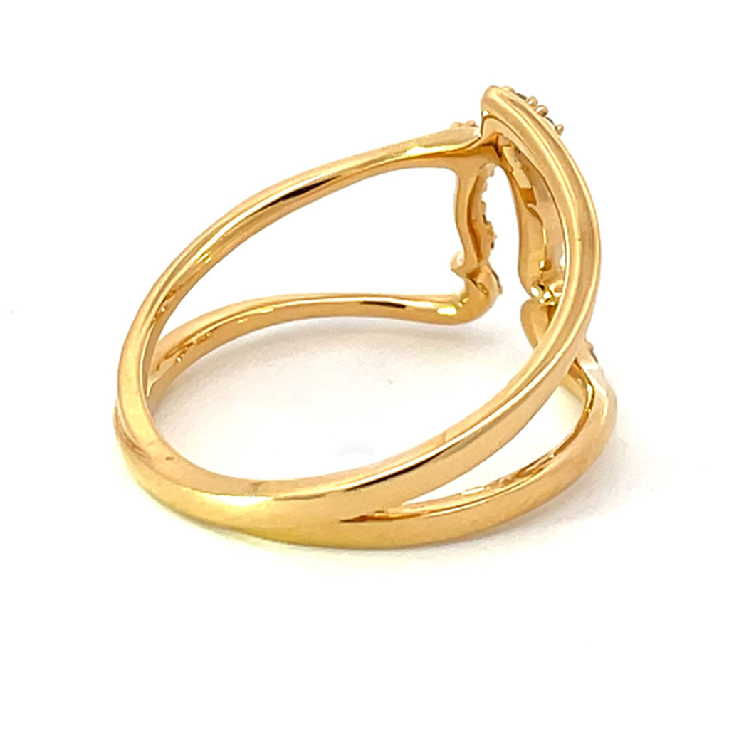 リング(通常サイズ)INFINITE BUTTERFLY DIAMOND RING(1ZR1219)|スター