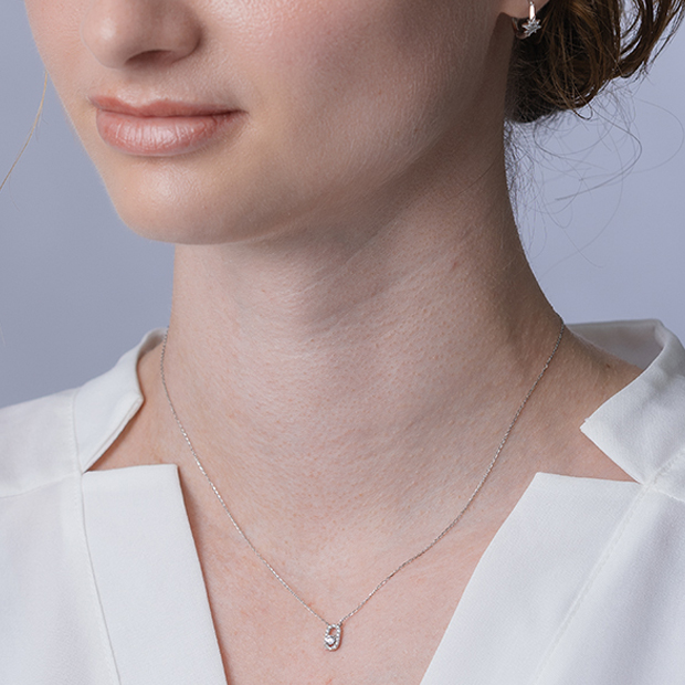 DIAMOND CLIP NECKLACE(1XN0819)Pt950 ネックレス｜スタージュエリー
