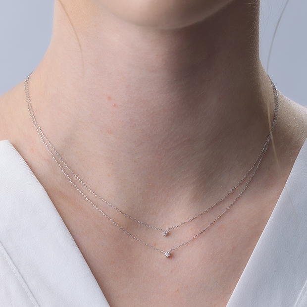 専用 K10 ネックレス DIAMOND FALL NECKLACE(2JN0593)K10 ネックレス｜スター