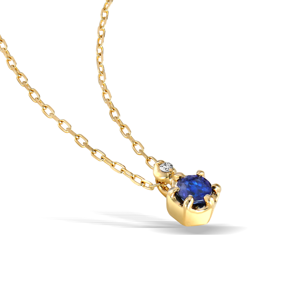 ネックレスSAPPHIRE NECKLACE(2JN7363)STAR JEWELRY GIRL (スター