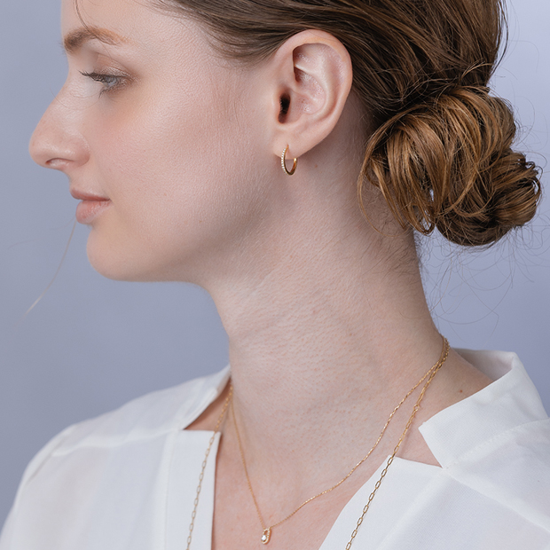 最終価格。8/31までの出品。STAR JEWELRY フープピアス VARIETY OF HOOP PIERCED EARRING(MS/片耳用)(2JP0969)K10