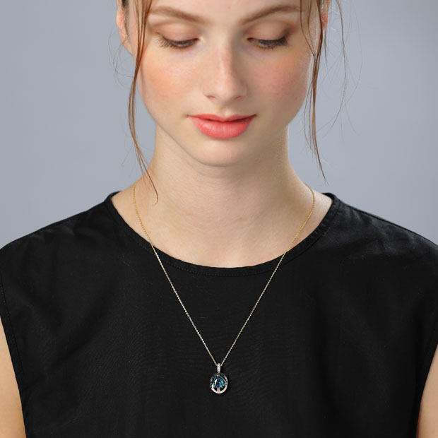 ネックレスNIGHT BLUE NECKLACE(1ZN1094)｜スタージュエリー公式 